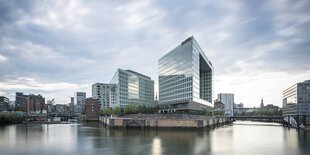 Das Gebäude des Spiegel in Hamburg