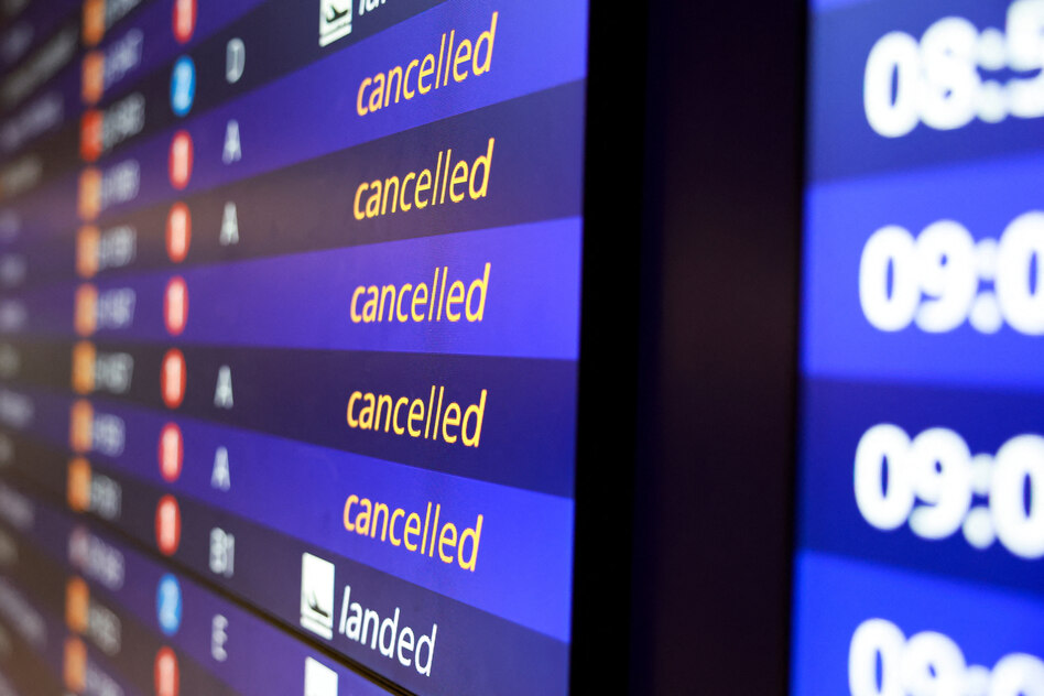 Streik der Flug­be­glei­te­r:in­nen: Klimaschutz-Aktionstag bei der Lufthansa