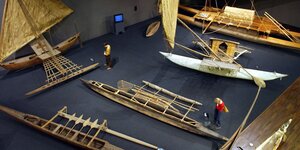 Südseeboote im Museum