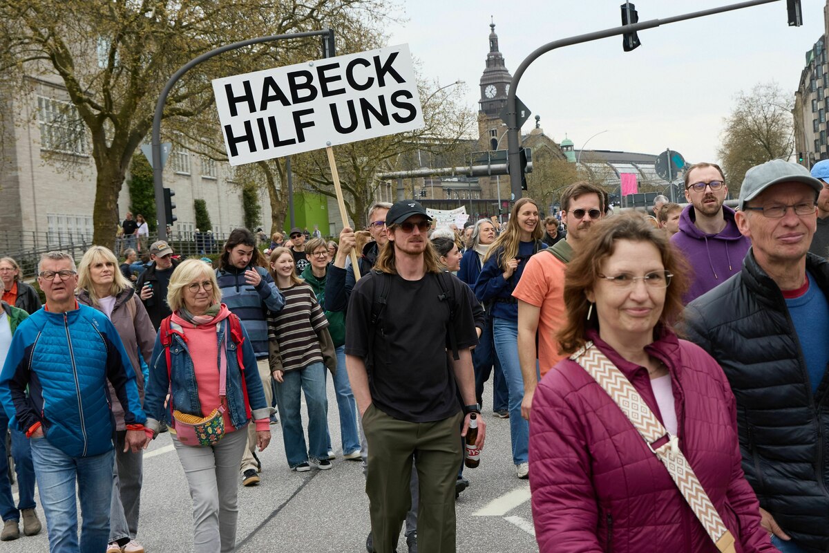 Climate demo in Hamburg: Out of the left-green bubble