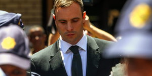 Oscar Pistorius verlässt das Gericht