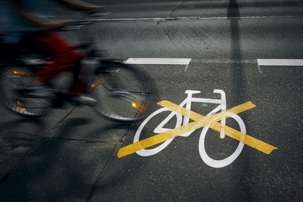 Rückbau von Radwegen: Kulturkampf auf 600 Metern