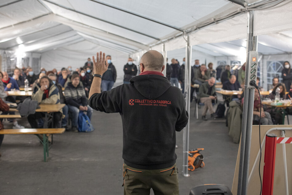 Nach fünf Jahren droht das Aus: Countdown für besetzte Fabrik bei Florenz