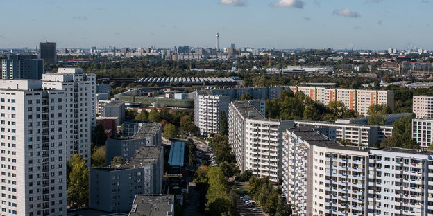 Plattenbauten in Berlin