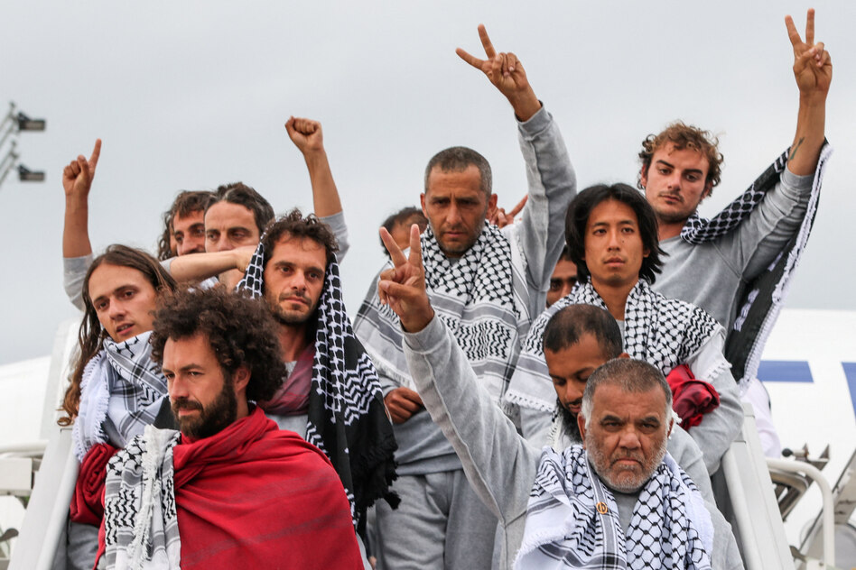 Global Sumud Flotilla und Israel: „Das tat fürchterlich weh. Ich konnte nur noch hüpfen“