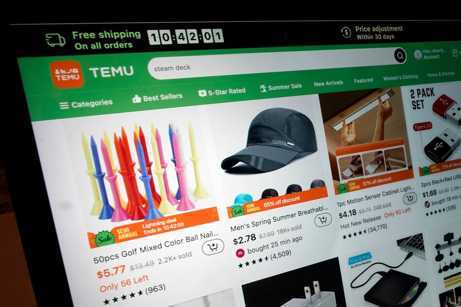 Illegale Produkte: Millionen-Strafe für Onlinehändler Temu