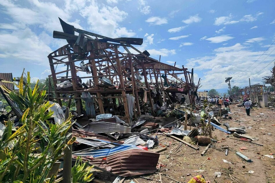 Myanmars Grenze zu China: Dutzende Tote bei Explosion in Rebellengebiet