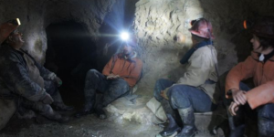 Minenarbeiter in Bolivien