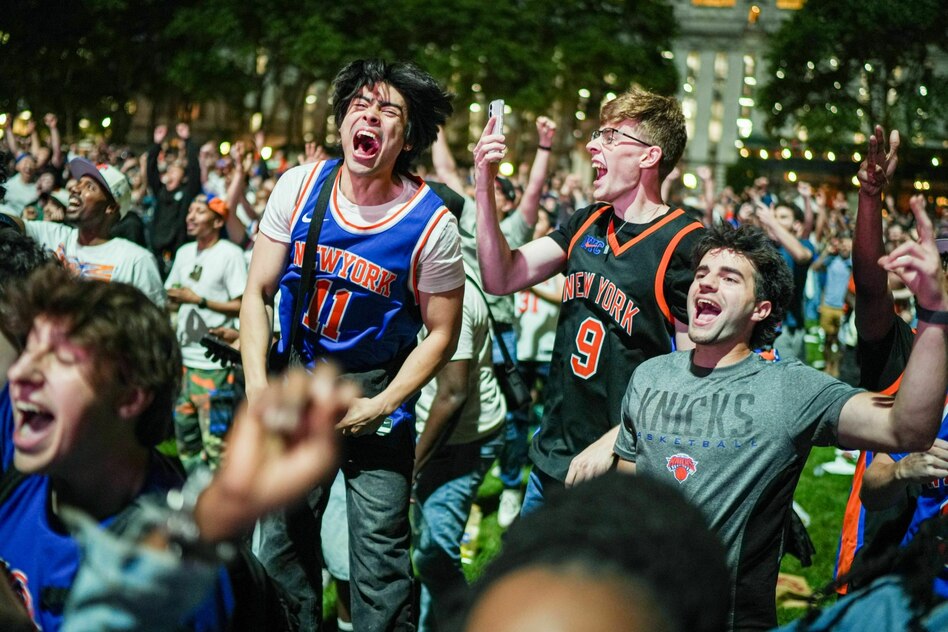 Basketballeuphorie in New York: Spaß an jeder Ecke