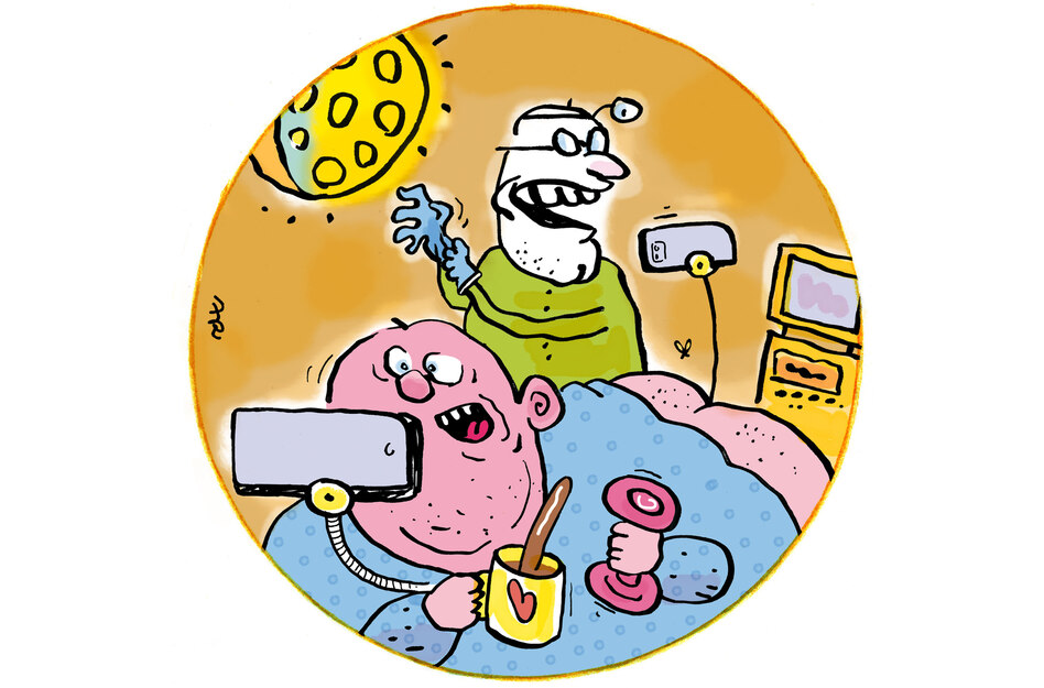 Die Wahrheit: Halsstarr beim Smartphonieren