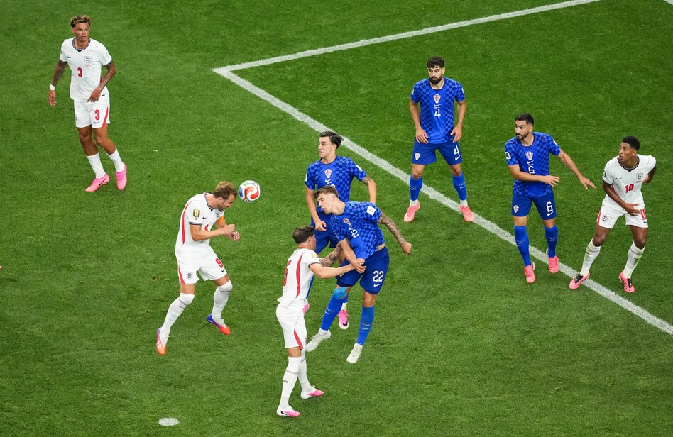 England gewinnt gegen Kroatien: God save the King