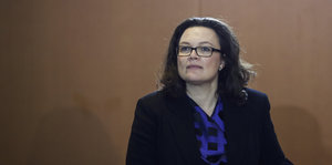 Arbeitsministerin Andrea Nahles