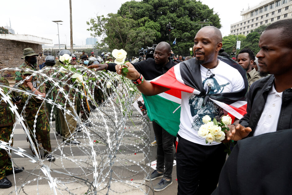 Jugendproteste in Kenia: Polizei riegelt das Zentrum von Nairobi ab