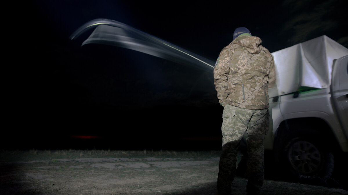 Eine Nacht mit der Drohnenabwehr: Auf der Jagd