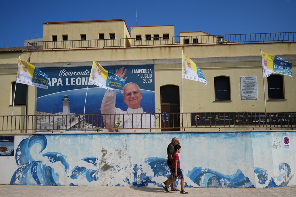 250. Geburtstag der USA: Papst Leo XIV. besucht Lampedusa