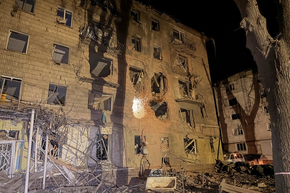 Krieg in der Ukraine: Horrornacht im ukrainischen Sumy