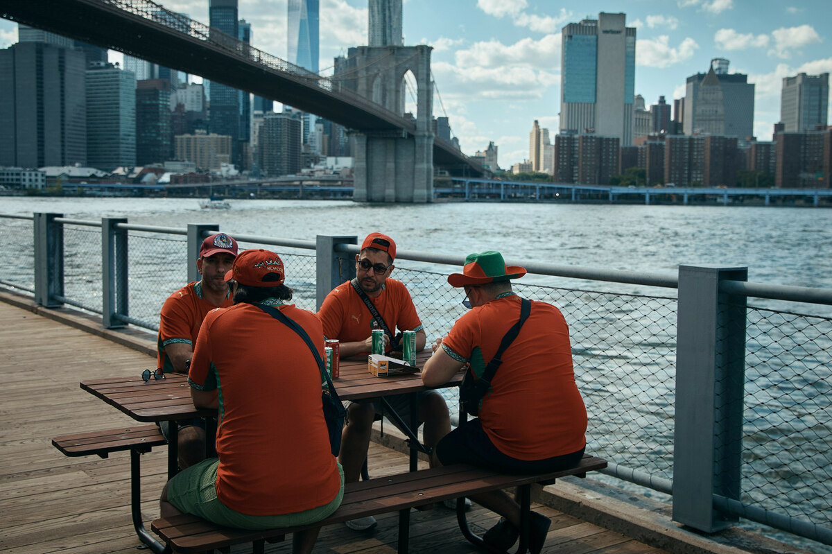 New York ist nicht die USA: Wie New York zur WM-Stadt wird