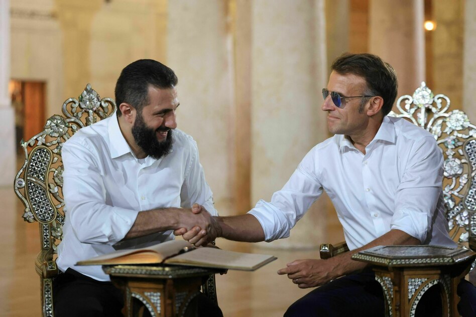 Macron auf Staatsbesuch in Syrien: Hoffen auf lukrative Deals