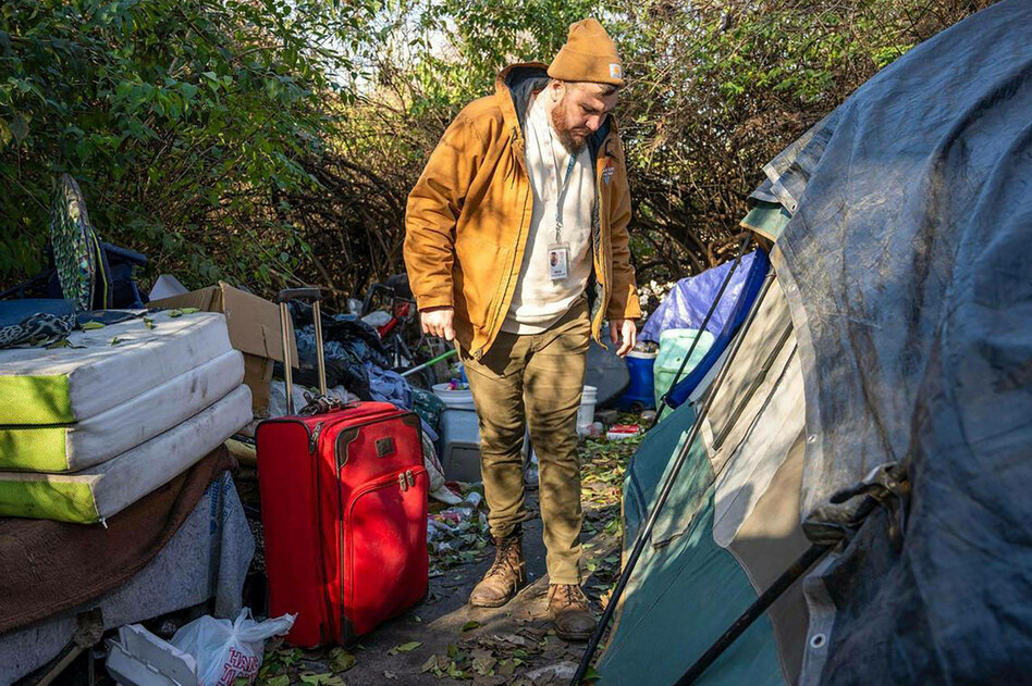 Besuch in Obdachlosencamps in Kansas: Die Hoffnung auf etwas Güte