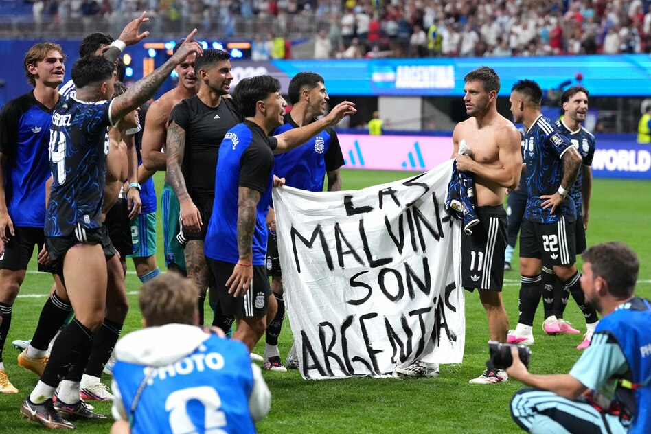 Argentinien steht im Finale: Party mit Protestnote