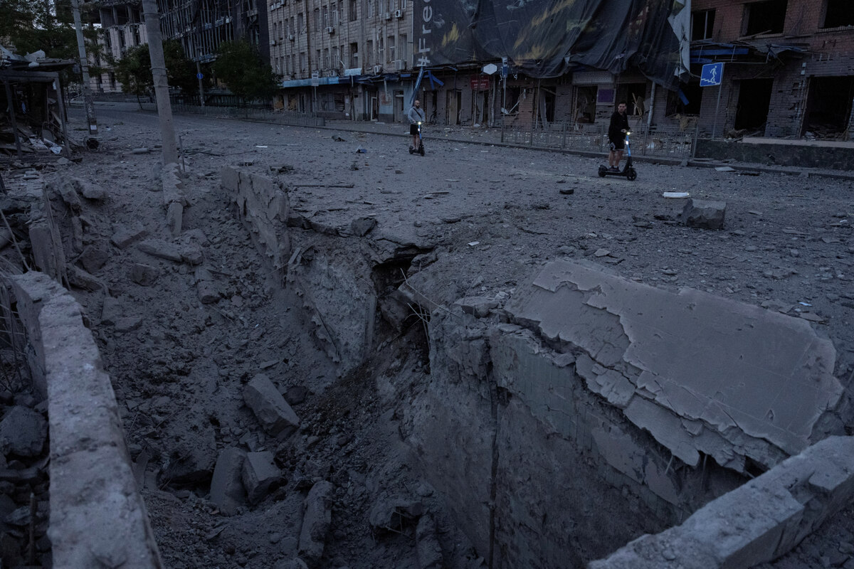 Angriffe auf die Hauptstadt der Ukraine: „Dann kommt der nächste Einschlag ...