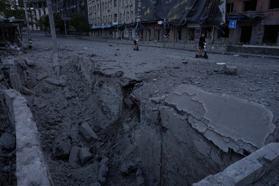 Angriffe auf die Hauptstadt der Ukraine: „Dann kommt der nächste Einschlag. Und der nächste“