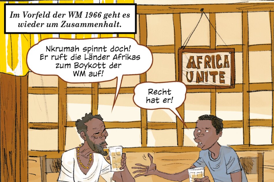 Graphic Novel zur Sportgeschichte: Kicker, Kolonien, Klassen