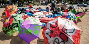 Protest am Oranienplatz