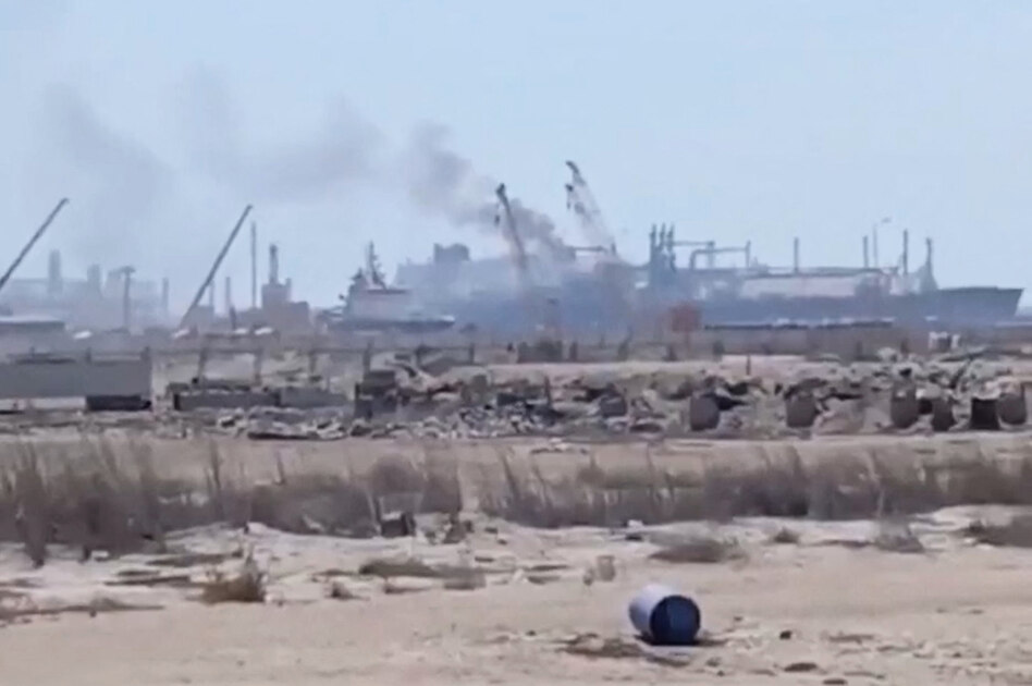 Drohne trifft US-Gastanker: Ägypten meldet Brand auf LNG-Terminalschiff