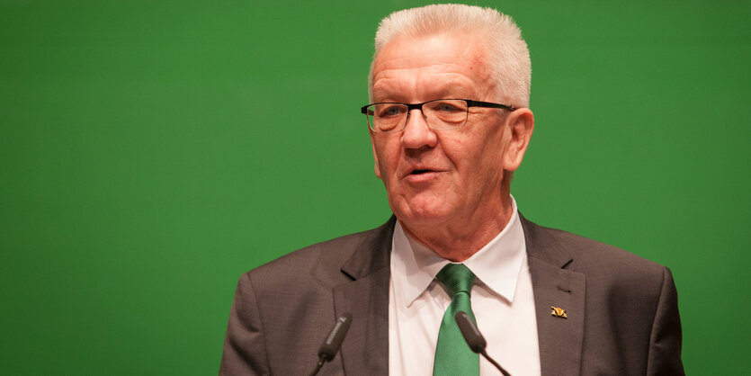 Kretschmann auf dem Landesparteitag