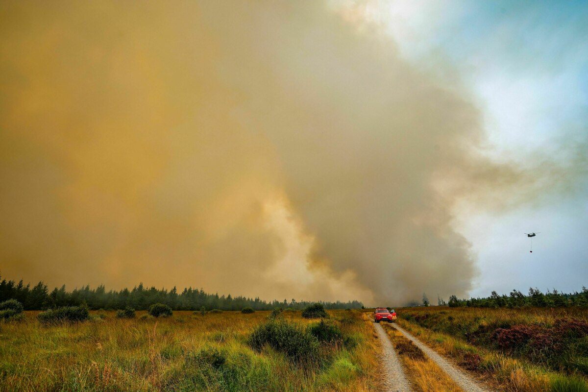 Largest wildfire in North Rhine-Westphalia’s history: Unprecedented fires
