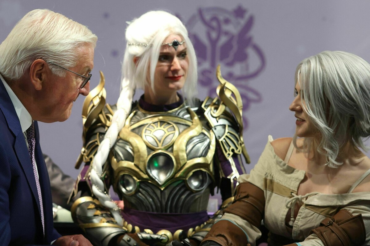 Steinmeier auf der Gamescom: Deutsche Drachen Mangelware
