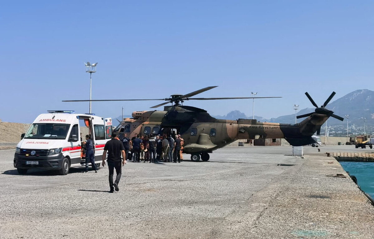 Catamaran capsizes off Cyprus: Several people die in ferry accident