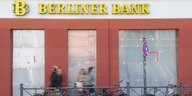 Filiale der Berliner Bank