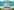 Illustration einer Waage mit Flaggen drin
