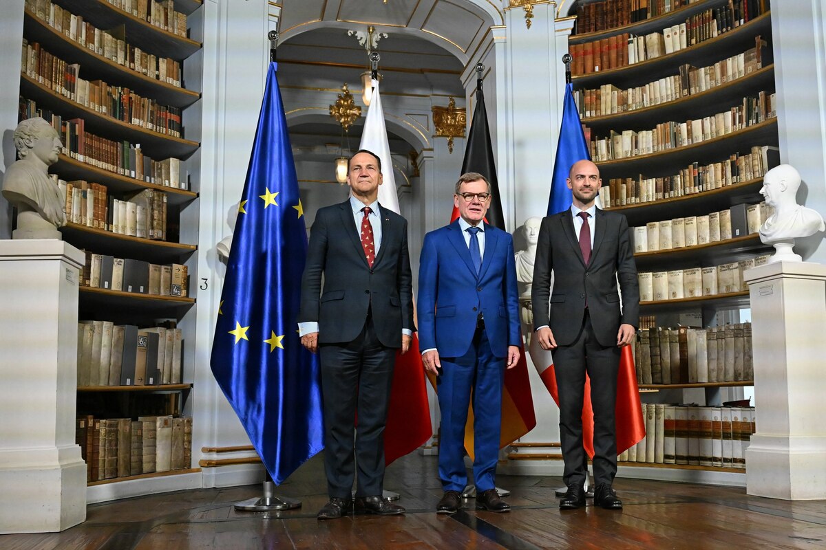 Treffen des Weimarer Dreiecks: Vereinigt gegen russischen ...