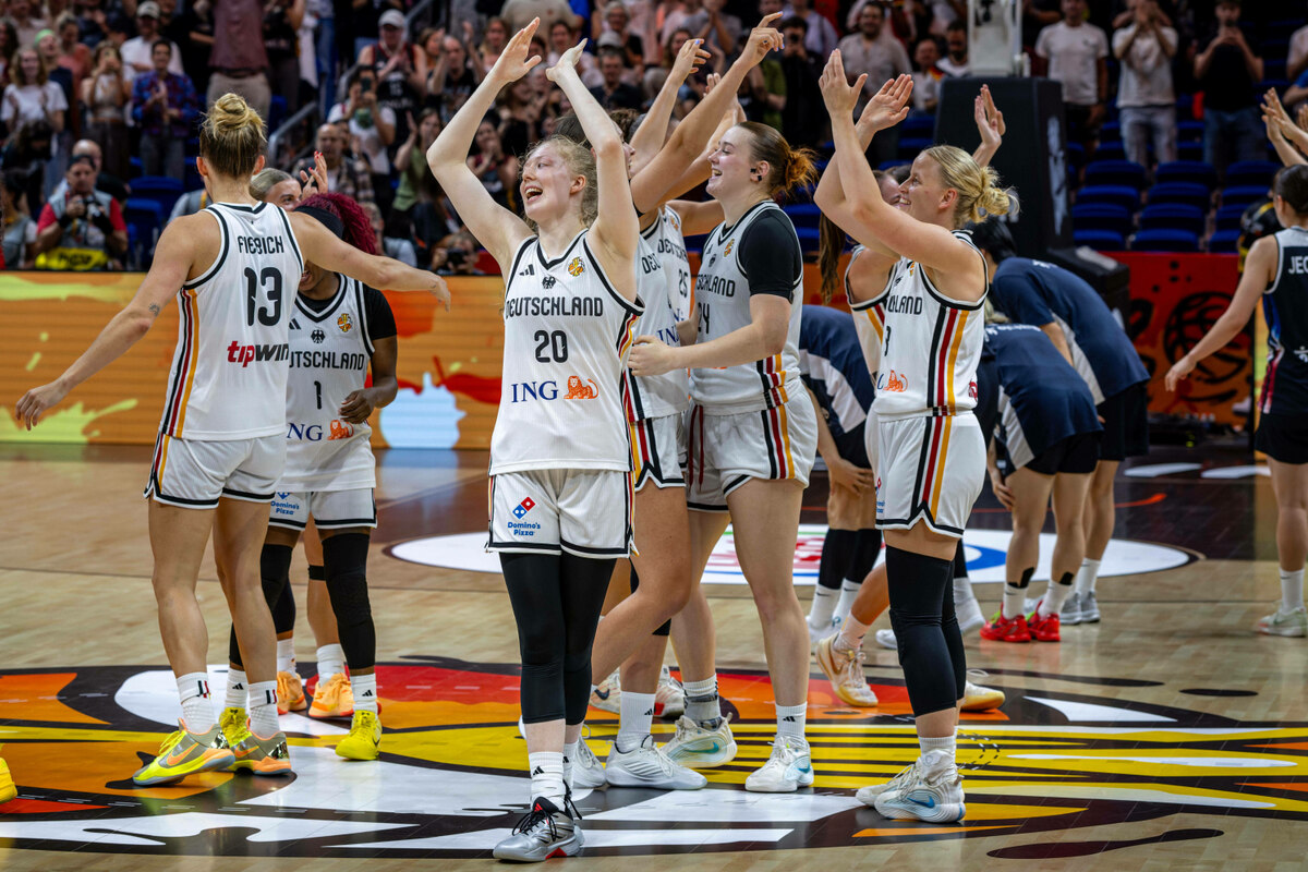 Germany's women's basketball team crushes South Korea to reach the World Cup quarterfinals