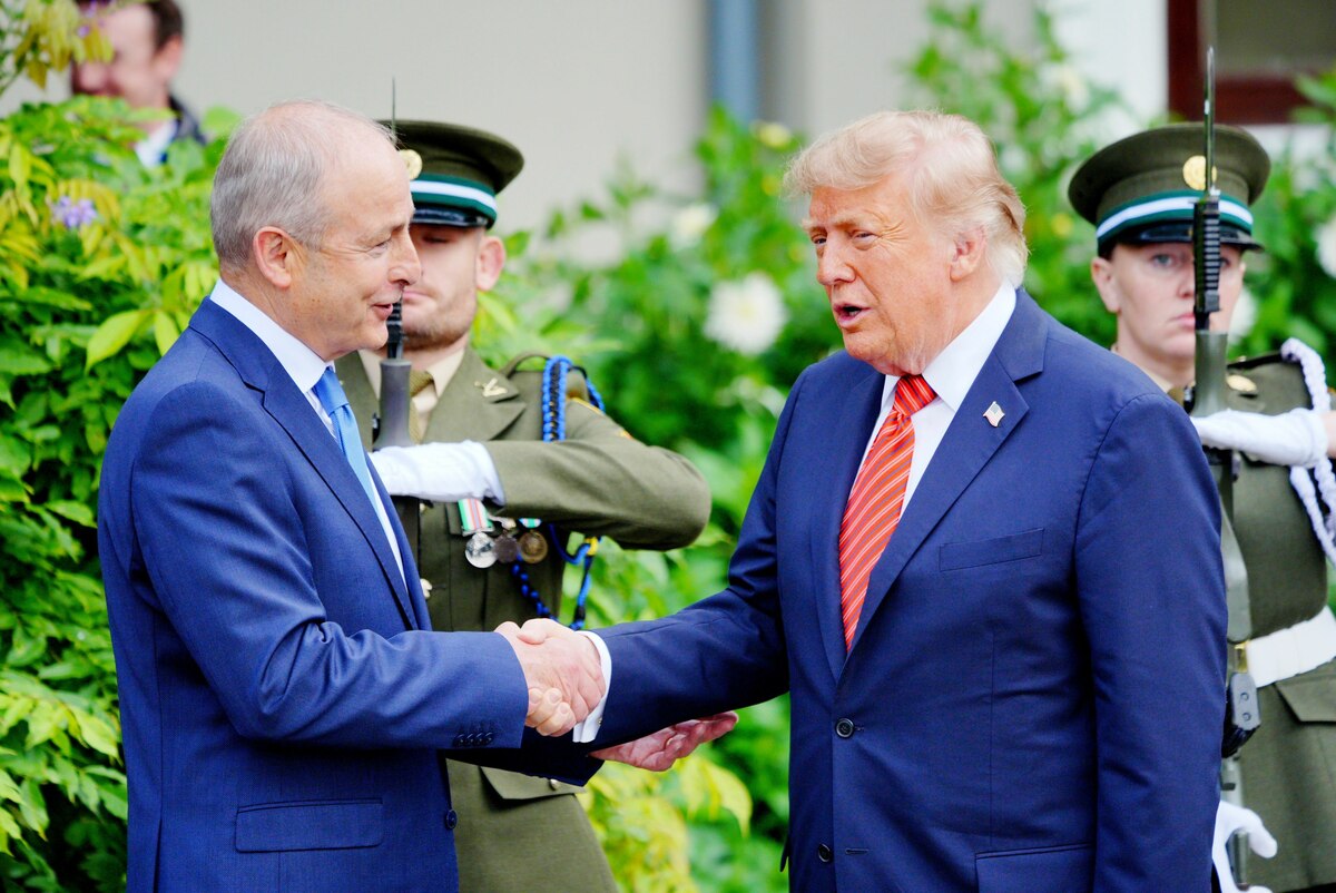 Trump in Irland: US-Präsident besucht seinen eigenen Golfplatz