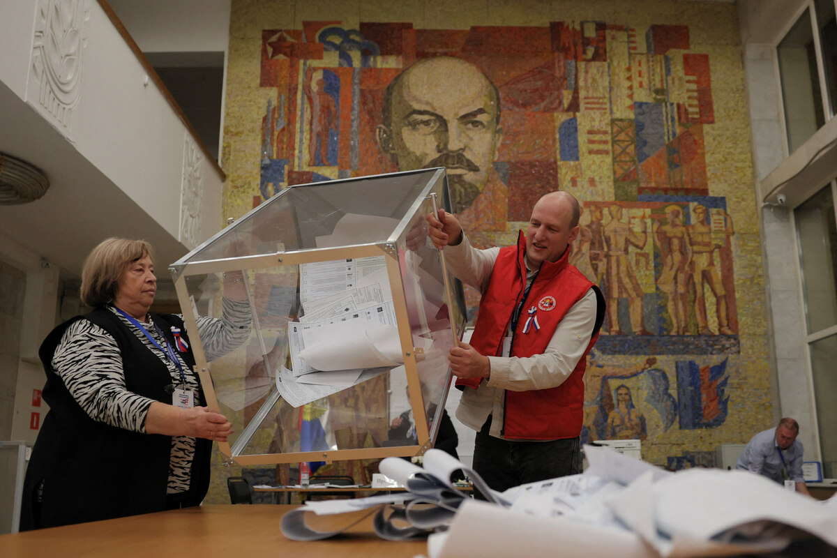 Duma sham elections in Russia: Vladimir Putin secures a landslide victory