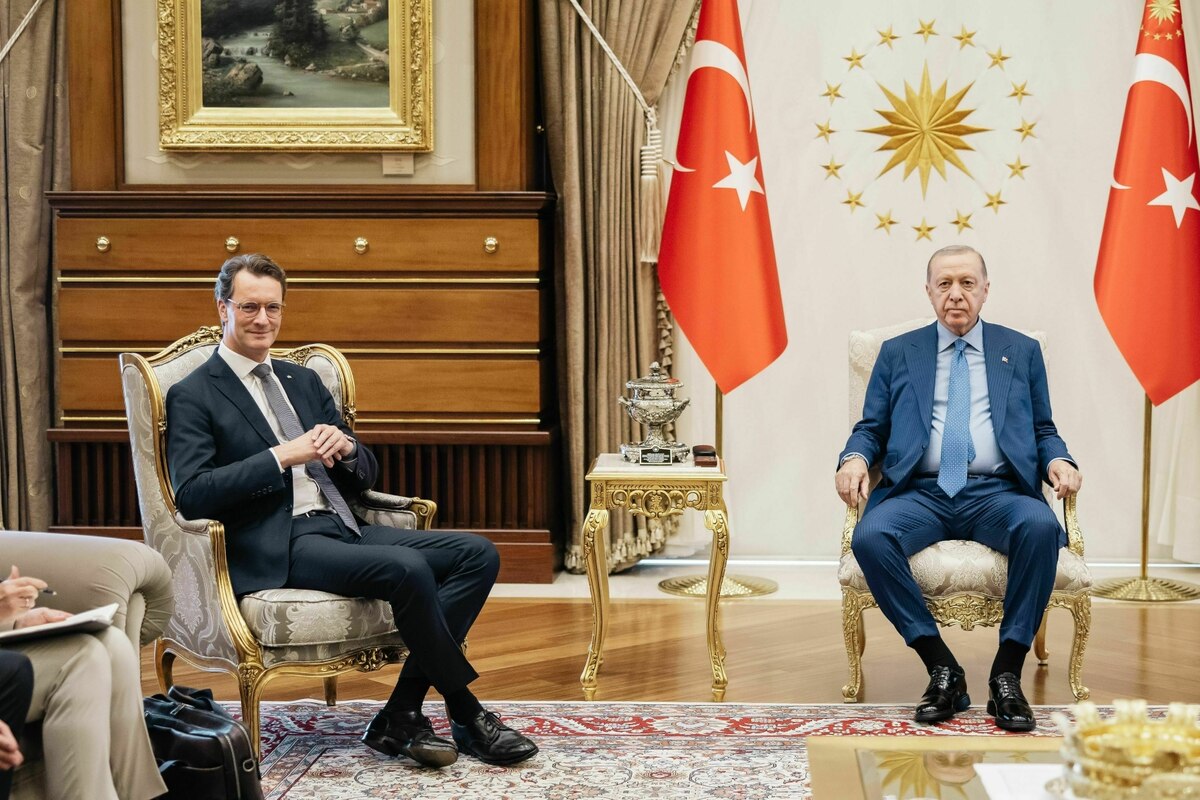Wüst visits Erdoğan: NRW leader on a test drive with the Chancellor