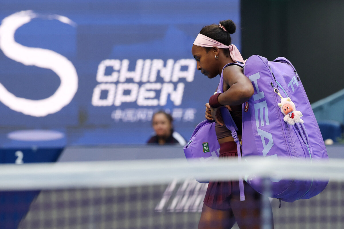 Rassismus im Sport: US-Tennisstar Coco Gauff macht ihr Handy aus