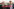 Zwei Rechtsextreme stehen in Lubmin vor stillgelegten Industrieanlagen, der polnische Rechtsextremist Grzegorz Braun hat eine Augenklappe über der Brille, daneben steht der Bundestagsabgeordnete Steffen Kotré