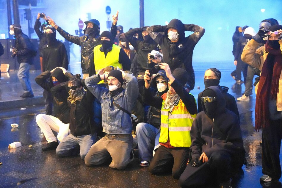 Nach Protesten in Frankreich: Mindestens 1.000 Festnahmen