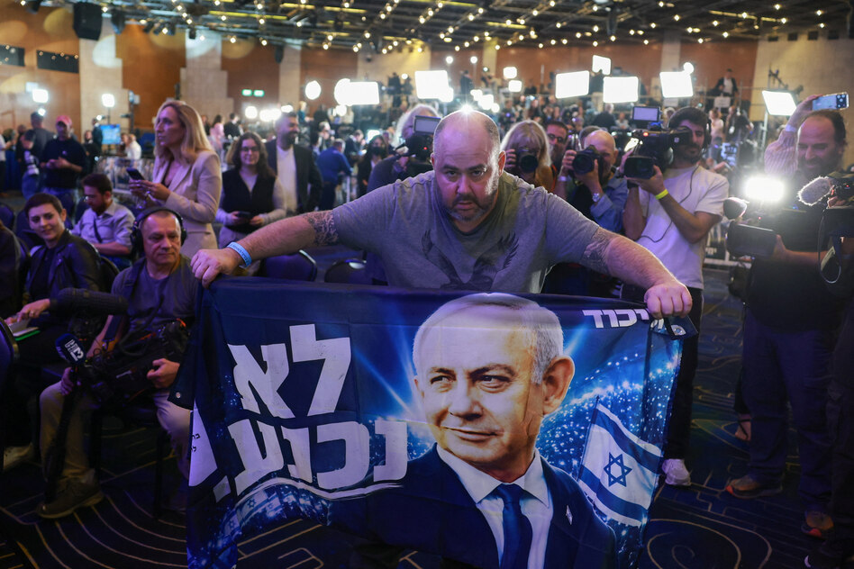 Wahlen in Israel: Netanjahu vorne, Regierungsblock hinten