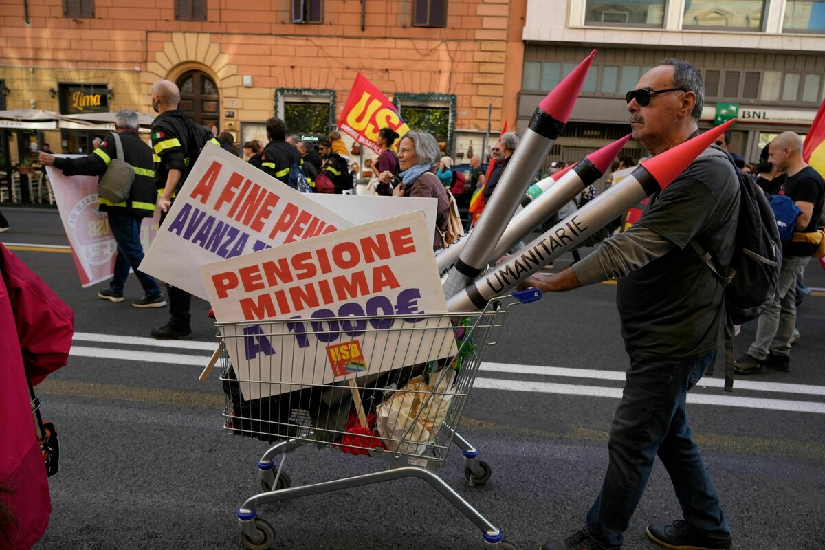 Proteste in Italien: Gewerkschaften machen gegen Meloni mobil