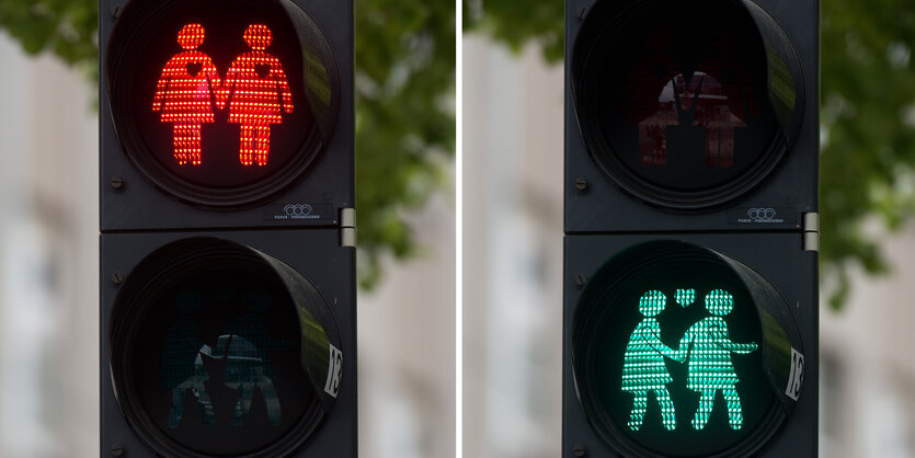 Die Ampelpärchen in Wien