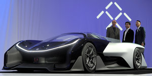 Der Elektro-Sportwagen „FFZERO1“ von Faraday Future