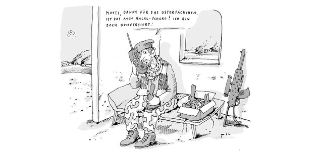 Karikatur von Til Mette