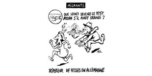 Karikatur in „Charlie Hebdo"