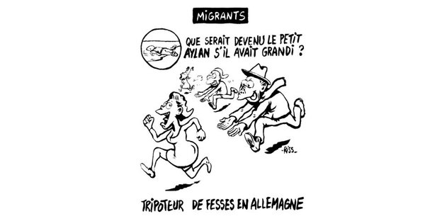 Karikatur in „Charlie Hebdo"